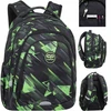Cool Pack Mokyklinė kuprinė CoolPack 4–8 kl. Drafter Žalias Mirror juoda
