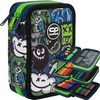 Cool Pack Penalas CoolPack Monster, 13 cm x 7.5 cm, juoda/žalia