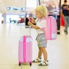 Costway Kuprinė Walizka Na Kółkach Dla Dziecka Bagaż Podręczny syrenka 2W1 PREZENT
