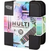 Craft Sensations Mazaki Pisaki Flamastry Długopisy Cienkopisy Organizer Dėklas Juodas 84 sztuki