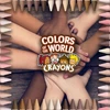 Crayola, Inc. Crayola Colours of the World vaško kreidelės, 24 spalvos