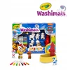 Crayola, Inc. Crayola Figūros dažymui ir plovimui, gyvūnų rinkinys, 5 vnt. 8 žymekliai