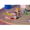 Crayola, Inc. Crayola Figūros dažymui ir plovimui, gyvūnų rinkinys, 5 vnt. 8 žymekliai