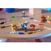 Crayola, Inc. Crayola Figūros dažymui ir plovimui, gyvūnų rinkinys, 5 vnt. 8 žymekliai
