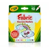 Crayola, Inc. Flomasteriai audiniams, 10 vnt.