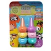 Crayons ESTETICA Smart Kids pirštų kreidelės „Happy Bees“ 6 vnt.