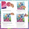 Crea Lign' Glitter Fairies kūrybinis rinkinys mergaitėms +5
