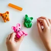 Creative Deco plastilinas vaikams, 12 spalvų, 800g – n džiūstanti, saugi ir netoksiška modeliavimo masė