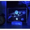 Creative Lampka Dziecięca Bajkowa Kosmos Galaktyka Prezent Nocna Kolorowa LED
