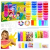 Creative SLIME MAKING KIT, gleivių gamykla, GLITTER BEADS XXL 120in1