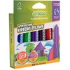 Cricco 3in1 akvarelinės kreidelės, pastelinės, 6 spalvos