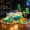 Cubimana Blocks HOUSE BUS WILD ADVENTURE LED DOVANŲ RINKINYS VAIKAMS 1392 vnt.