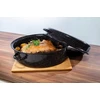 Cucinova Emaliuota kepimo skarda 38 cm + dangtis indukciniam kepimui