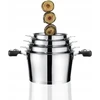 CUISINOX Nuimami puodų laikikliai Asana keptuvei 2 vnt. Bakelitas/plienas
