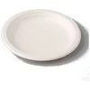 Cukranendrių pluošto lėkštės Bio Spino Ø23cm/10vnt. baltos