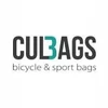 Culbags Cullbags Fan tekstilinis įdėklas į dviračio krepšį, pilkas