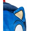 CurePink Sonic The Hedgehog Ežiuko Soniko pliušinė kuprinė, 22 cm