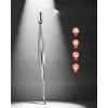 CUTICLE PUSHER TRIMER FORK 2IN1 NERŪDijančiojo plieno TIKSLIUS MANIKIūras