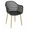 D2.Design Simplet Kėdė Becker juoda/natūrali