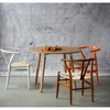 D2.Design Pinti kėdė Natūrali balta, įkvėpta Wishbone (Dydis: universalus