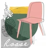D2.Design Rožinė Rosse kėdė