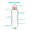 Dafi Shape 0,7l bidonas vandeniui (kavos spalva)