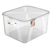 Daiktadėžė PLAST TEAM BASIC BOX, su dangčiu, 33 x 42,5 x 21,3 cm, 20 L
