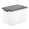Daiktadėžė PLAST TEAM BASIC BOX, su dangčiu, 33 x 42,5 x 21,3 cm, 20 L