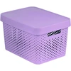 Daiktadėžė PLAST TEAM Rožinis GLITTER, 33 x 42,5 x 21 cm, 20 L, rožinės sp.