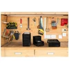 Daiktų laikymo dėžė Eurobox system 40x30xh22 cm, juoda, 20 l