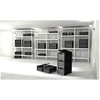 Daiktų laikymo dėžė Eurobox system 60x40xh22 cm, juoda, 42 l