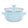 Dajar 35064 Emaliuotas puodas su dangteliu Pyza mint 20 cm 3,8 l EMALIA OLKUSZ