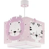 Dalber Baby Jungle 63112S lampa sufitowa dziecięca rožinė,