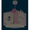 Dalber Baby Jungle 63112S lampa sufitowa dziecięca rožinė,