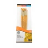DALER ROWNEY Rinkinys 5 pędzli do farb akrylowych TAKLON #502