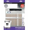 Daler Rowney Teptuku Nr. 1 sintetika, 6 vnt.