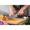 Damasko plieno peilis Kamazaki Nakiri KZI206KN, 18 cm