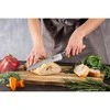 Damasko plieno peilis Kamazaki Bread KZI106KN, 20 cm, skirtas duonai