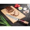 Damasko plieno peilis Kamazaki KZI204KN, 20 cm, skirtas duonai