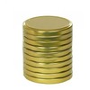 Dangteliai konservavimui TWIST-OFF užsukami 82 mm aukso spalvos 10 vnt.