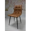 Dankor Design 4 CONIAK MINKŠTOS KĖDĖS MODERNĖS LOFTAS SVETAINĖS KĖDĖS Juodas DEN LEGS