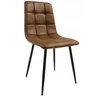 Dankor Design 4 CONIAK MINKŠTOS KĖDĖS MODERNĖS LOFTAS SVETAINĖS KĖDĖS Juodas DEN LEGS