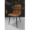 Dankor Design 4 CONIAK MINKŠTOS KĖDĖS MODERNĖS LOFTAS SVETAINĖS KĖDĖS Juodas DEN LEGS