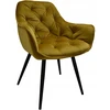 DANKOR DESIGN ARTEN VELVET GOLD fotelis