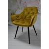 DANKOR DESIGN ARTEN VELVET GOLD fotelis