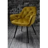 DANKOR DESIGN ARTEN VELVET GOLD fotelis