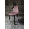 Dankor Design dsw veliūrinė kėdė, purvinai rožinė, juoda