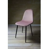 Dankor Design dsw veliūrinė kėdė, purvinai rožinė, juoda