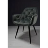 DANKOR DESIGN fotelis ARTEN VELOUR GRAY
