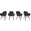 DANKOR DESIGN fotelis ARTEN VELOUR GRAY